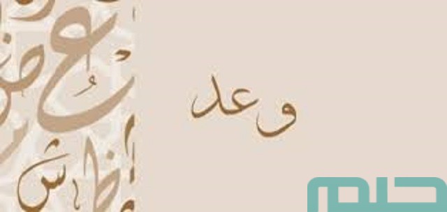 تفسير حلم رؤية اسم وعد في المنام وعلاقته بالرزق الكبير 2 تفسير اسم وعد في المنام لابن سيرين