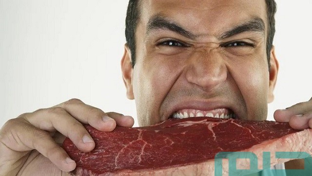 تفسير حلم أكل لحم غير مطبوخ