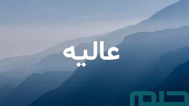تفسير رؤية اسم عالية في المنام تفسير رؤية اسم عالية في المنام