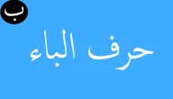 تفسير حلم رؤية حرف الباء ب في المنام وعلاقته بالاستقرار